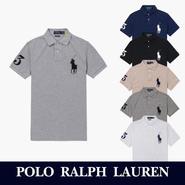 RALPH LAUREN RL POLO 經典爆款刺繡大馬短袖POLO衫 上衣-多色組合(平輸品/百搭精選/春夏必備)