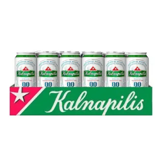 【Kalnapilis】立陶宛肯納無酒精啤酒風味飲500mlx24入/箱