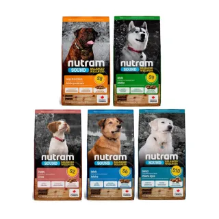 【Nutram 紐頓】S10/S2/S6/S8/S9均衡健康系列犬糧 11.4kg/25lb(狗糧/狗飼料/犬糧)