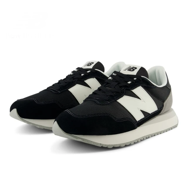 NEW BALANCE 237 復古系列 休閒鞋 黑 麂皮 男女鞋 情侶鞋 穿搭 運動(MS237LBK ∞)