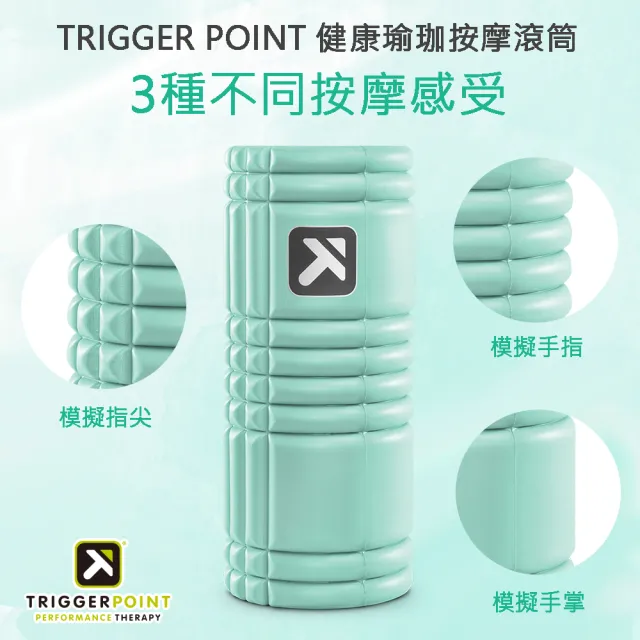 【TRIGGER POINT】瑜珈按摩滾筒x1+MB2花生按摩球x1