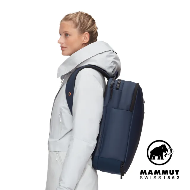 【Mammut 長毛象官方直營】Seon Transporter 25 休閒筆電後背包 25L 海洋藍 #2510-03911