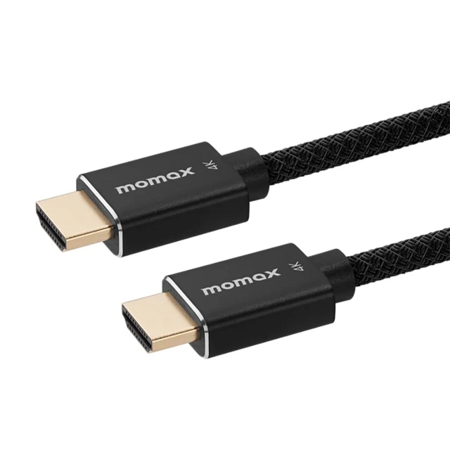 Momax Elite Link HDMI to HDMI 2.0 4K連接線 2m(黑色)