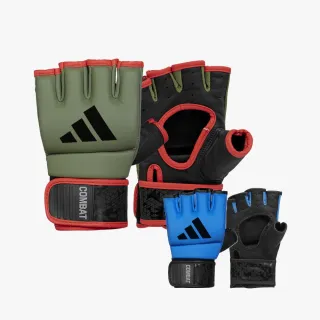 【adidas 愛迪達】COMBAT 50 MMA露指格鬥手套(初學者 專業訓練 拳擊 泰拳 散打 自由搏擊)