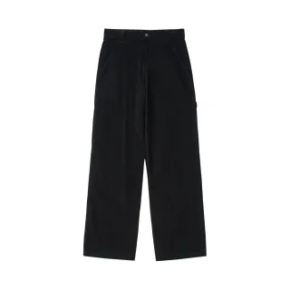 【Dickies】男款黑色燈芯絨側邊工具環多口袋設計寬鬆長褲｜DK0A863VBLK