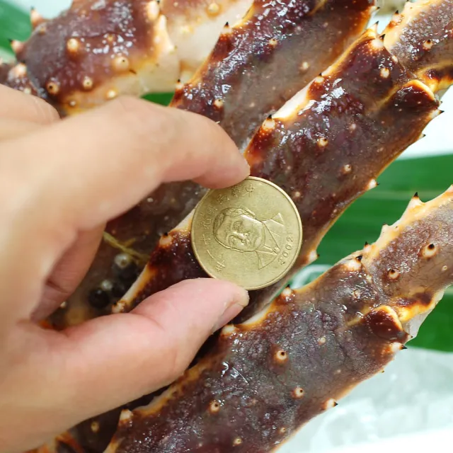 【築地一番鮮】頂級鄂霍次克海生凍鱈場蟹腳(1100-1200g/半對)