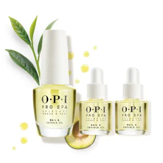 【O.P.I】指緣油鐵粉組-古布阿蘇指精華14.8mL+8.6mL-滴劑型x2入-AS201+AS200x2(居家保養/官方直營)