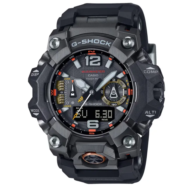 【CASIO 卡西歐】G-SHOCK MUDMASTER 太陽能 藍芽 多功能腕錶 禮物推薦 送禮首選(GWG-B1000EC-1A)