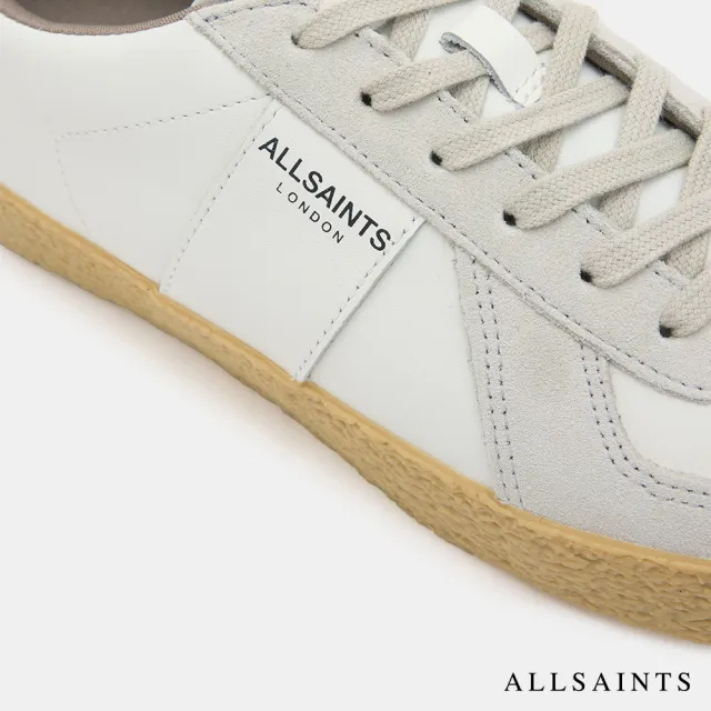 【ALLSAINTS】JAIMEE 牛皮底休閒鞋-白 W069FB(女款)