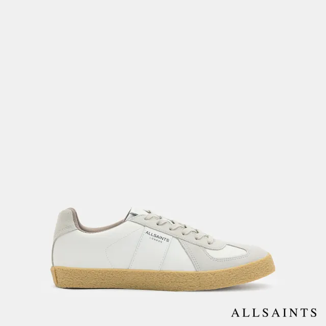 【ALLSAINTS】JAIMEE 牛皮底休閒鞋-白 W069FB(女款)