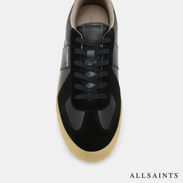 【ALLSAINTS】JAIMEE 牛皮底休閒鞋-黑 W069FB(女款)