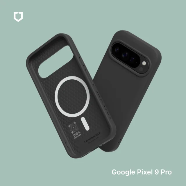 【RHINOSHIELD 犀牛盾】Google Pixel 9/9 Pro/9 Pro XL SolidSuit MagSafe兼容 磁吸手機保護殼(防摔背蓋殼)