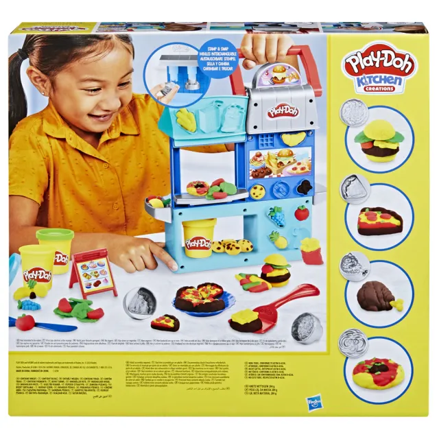 【PLAYDOH 培樂多】創意廚房系列(忙碌主廚餐廳遊戲組)