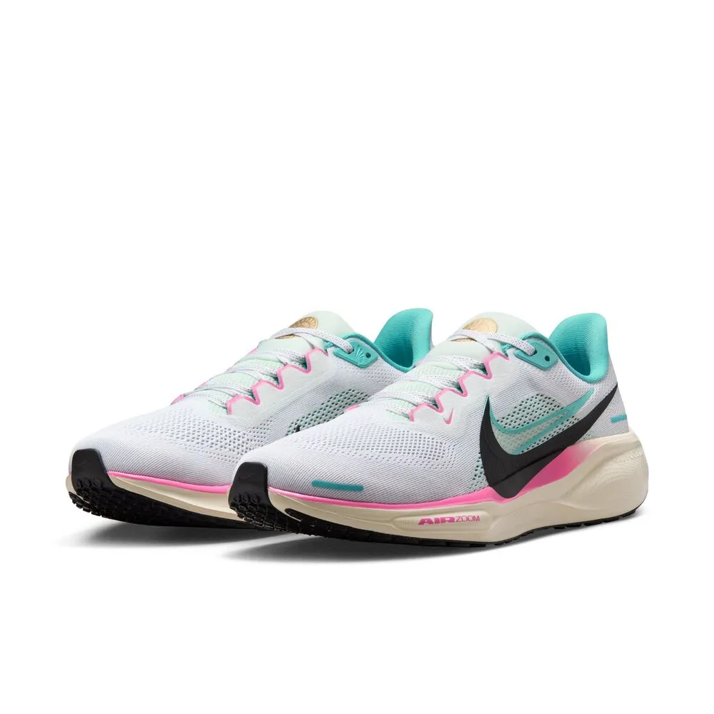 【NIKE 耐吉】運動鞋 慢跑鞋 氣墊_男_彩綠 BE THE ONE_AIR ZOOM PEGASUS 41(HM3703161)