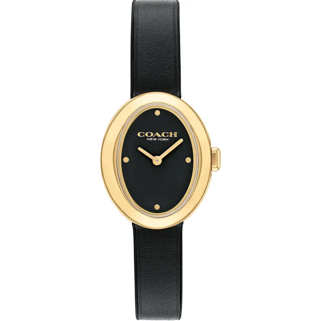 【COACH】Sammy CC Logo 橢圓形女錶-22mm 520禮物 送禮 手錶(CO14504421)