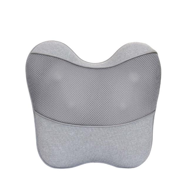 【KINYO】隨時躺電動腰背按摩枕 IAM-2704(按摩靠枕 按摩枕 電動按摩枕 按摩腰靠枕 按摩靠墊)