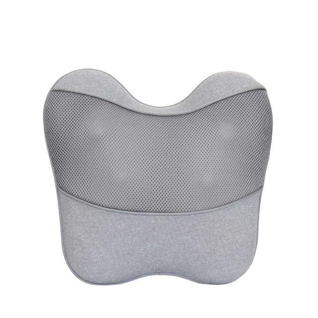 【KINYO】隨時躺電動腰背按摩枕 IAM-2704(按摩靠枕 按摩枕 電動按摩枕 按摩腰靠枕 按摩靠墊)