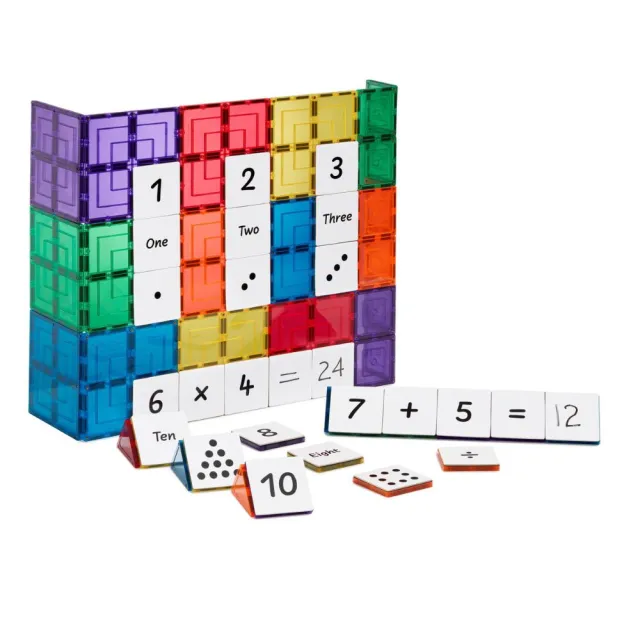 【Learn & Grow】123數字磁片40片(數學早教啟蒙)