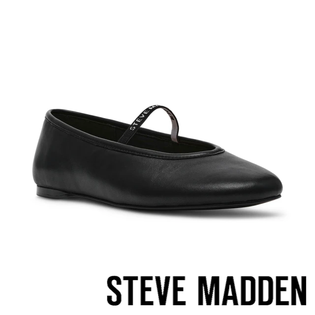 steve madden RAZZLER 優雅芭蕾瑪莉珍鞋(黑色)