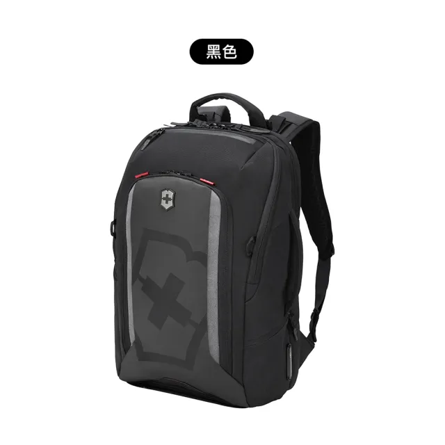 【VICTORINOX 瑞士維氏】Vx Touring 2.0 15吋抗菌電腦後背包(淺灰/黑色)