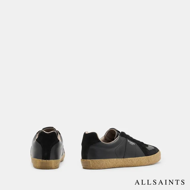 【ALLSAINTS】JAIMEE 牛皮底休閒鞋-黑 M052FB(男款)