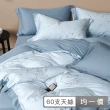 【貝兒居家寢飾生活館】60支100%蘭精萊賽爾天絲兩用被床包組 裸睡系列 B款(雙人/加大  均一價) 涼被/冷氣毯