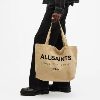 【ALLSAINTS】UNDERGROUND 托特包手提袋-卡其 M249XB