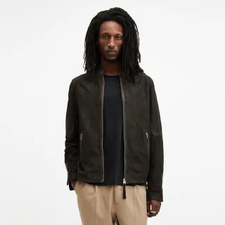 【ALLSAINTS】CORA 經典簡約純羊皮麂皮衣外套 M064LB(常規版型)