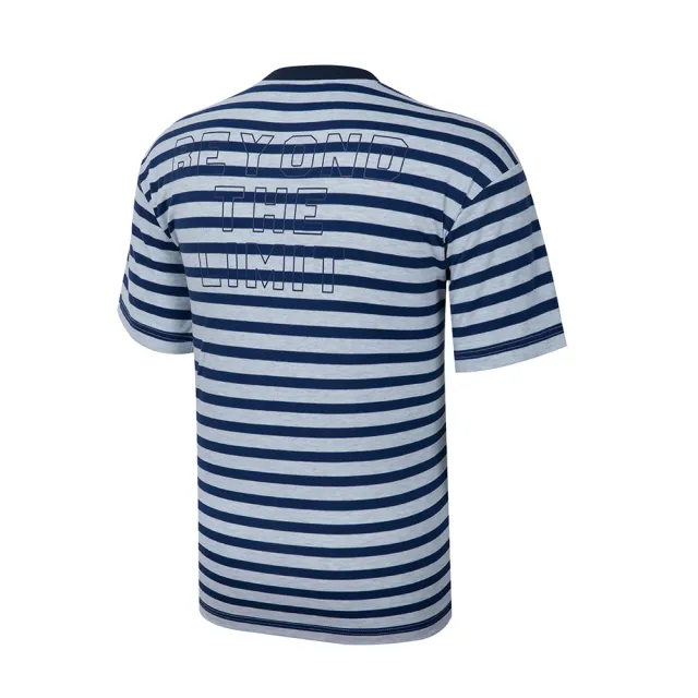 【VICTOR 勝利體育】VICTOR x LZJ 聯名系列 T-shirt(T-4502LZJ B/V 條紋藏青/條紋燕麥)