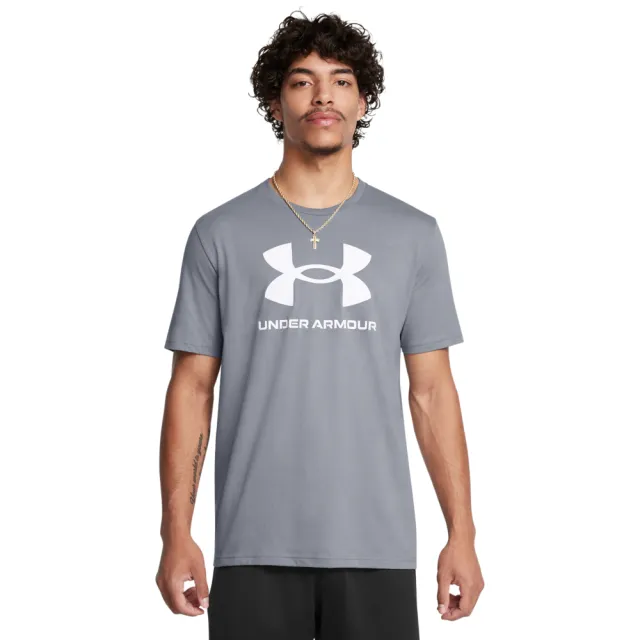 【UNDER ARMOUR】UA 男女款 SPORTSTYLE LOGO UPDATE 短袖T-Shirt 運動短T(多款任選)