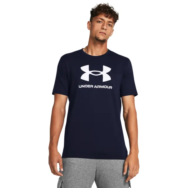 【UNDER ARMOUR】UA 男女款 SPORTSTYLE LOGO UPDATE 短袖T-Shirt 運動短T(多款任選)