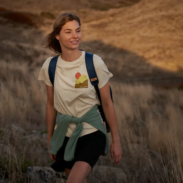 【Fjallraven】High Coast Relaxed短褲(FR87034-206香橙橘 550黑 560海軍藍)