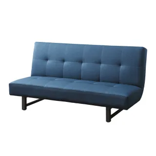 【Hampton 漢汀堡】泰蜜沙發床-藍色(一般地區免運費/沙發床/雙人沙發/皮沙發/簡約大方設計)