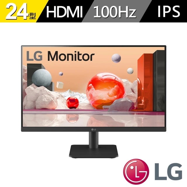 LG 樂金 24MS500-B 23.8型 IPS 16:9 100Hz護眼螢幕(FHD/HDMI/5ms)