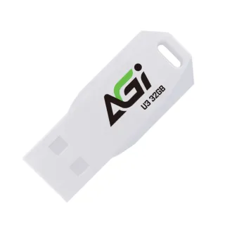 【AGI亞奇雷】UP138 32GB USB 3.2 Gen 1 隨身碟(白色)