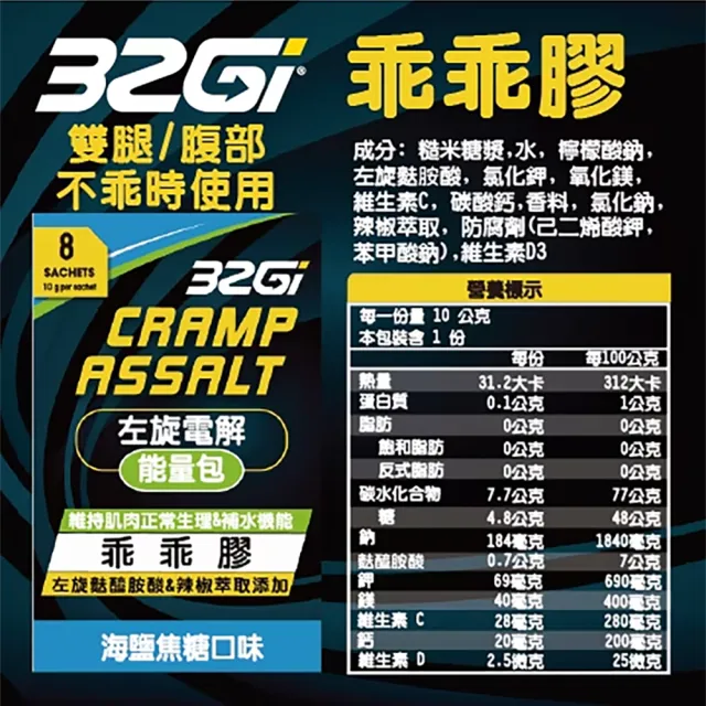 【32Gi】乖乖膠 8包x4盒