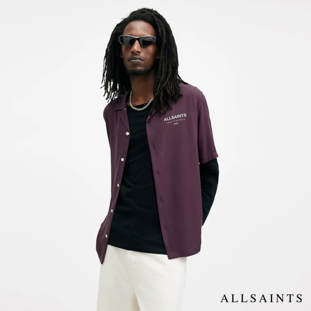 ALLSAINTS UNDERGROUND 人造絲LOGO長