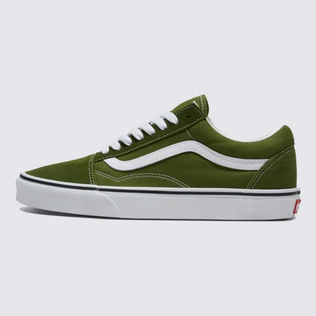 【VANS 官方旗艦】Old Skool 男女款綠色滑板鞋