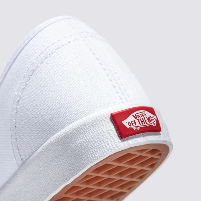 【VANS 官方旗艦】Authentic Lowpro 男女款白色滑板鞋