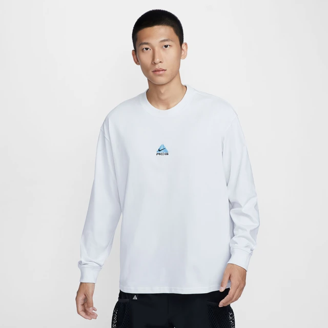 NIKE 耐吉 長袖 上衣 機能 排汗 男 AS M NRG ACG LS LBR TEE LUNGS 白色(DR7754122)