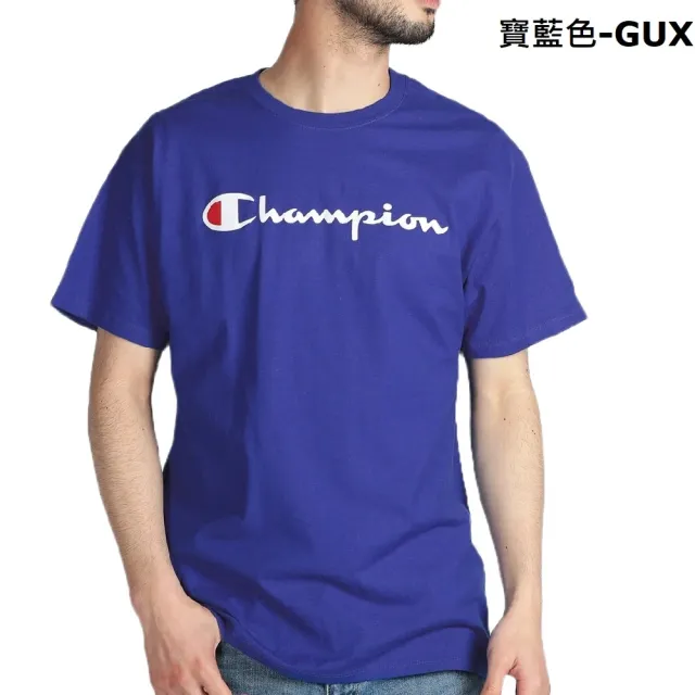 【Champion】美國冠軍 純棉 5.2盎司薄款 LOGO 短袖T恤 上衣 CLASSIC GRAPHIC TEE SCRIPT(請留意尺碼數據)