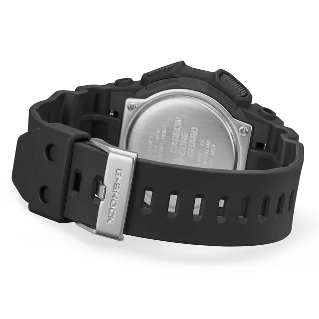 【CASIO 卡西歐】G-SHOCK 大錶殼 實用功能 雙顯錶-黑 卡西歐 雙11 送禮 電子錶(GA-010-1A)