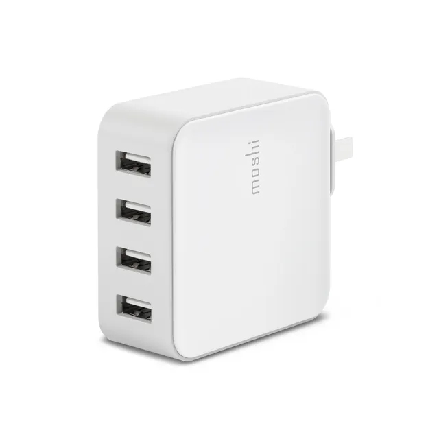 【moshi】ProGeo 旅充系列 USB 4-Port 充電器 35W