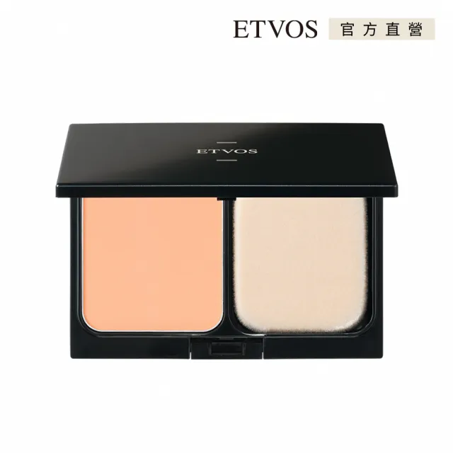 【ETVOS】輕盈柔焦礦物粉餅 SPF 21 PA +++(10g)
