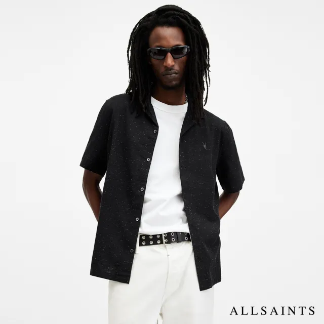 【ALLSAINTS】BRYANT 公羊頭骨夏威夷襯衫(舒適版型)