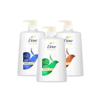 【Dove 多芬】髮質修護專家洗髮乳1000ml(深層修護/輕潤保濕/髮源強韌防斷)