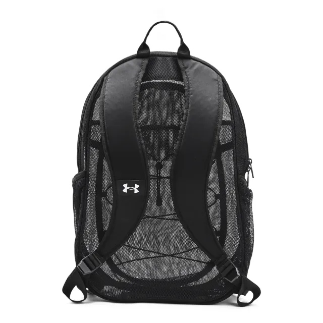 【UNDER ARMOUR】UA 男女同款 Hustle Mesh 後背包_1372288-001(黑)