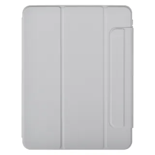 【DEVIA】DEVIA iPad Pro 11 Nappa 皮革吸磁保護套-灰色(只適用iPad Pro 11 2024款式)