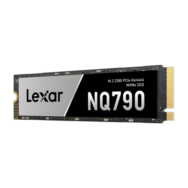 【Lexar 雷克沙】NQ790 M.2 2280 PCIe Gen4x4 NVMe 1TB SSD 固態硬碟(讀：7000MB/s 寫：6000MB/s)