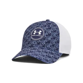 【UNDER ARMOUR】UA 男 Iso-chill Mesh 高爾夫球帽_1369805-412(藍白色)
